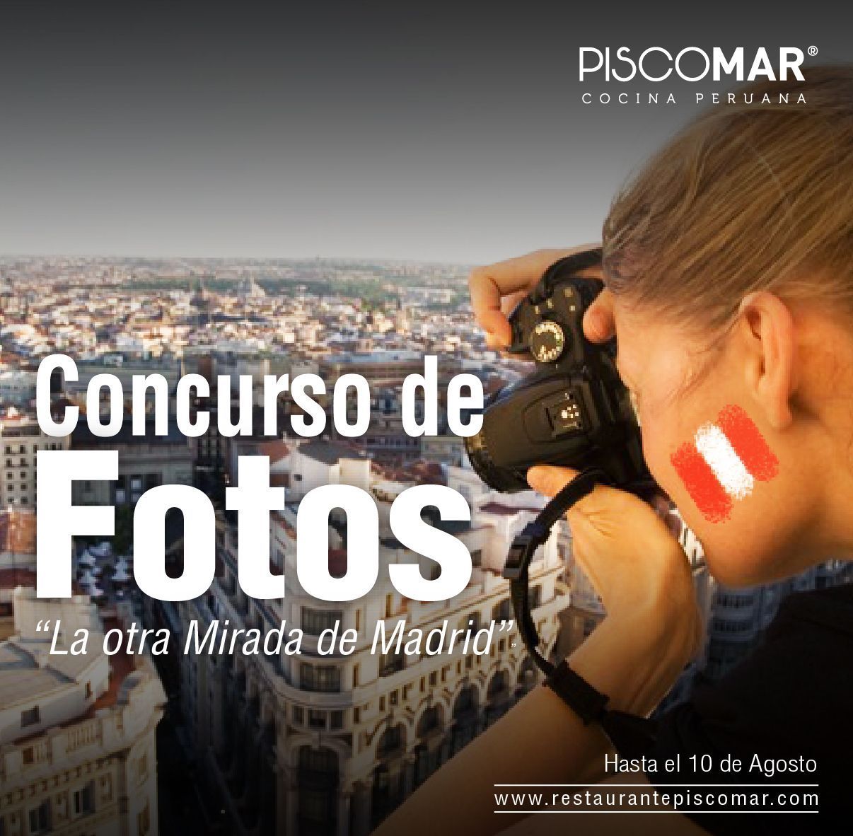 Concurso de fotografía «La otra mirada de Madrid» #PiscomarLaPaloma2018